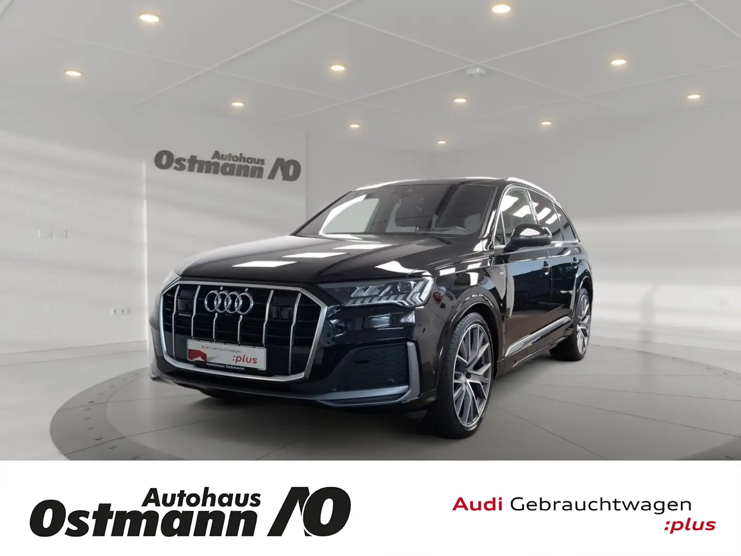 Audi Q7 50 TDI quattro S-Line Matrix HUD 360 B&O STH Schwarz - 1