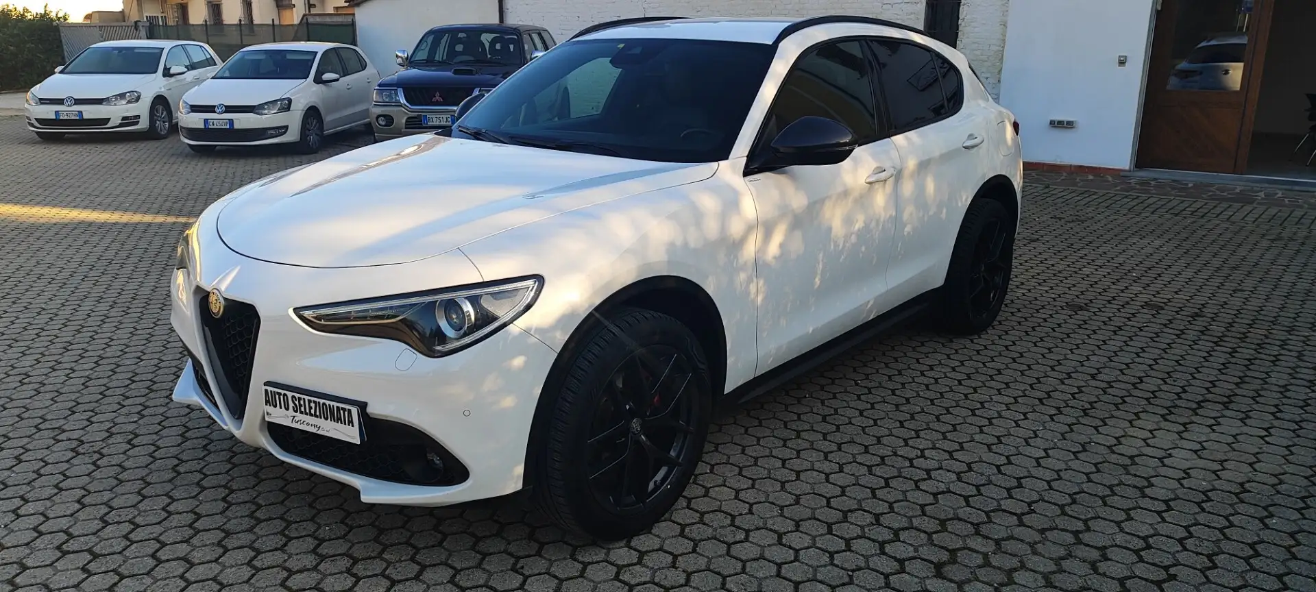 Alfa Romeo Stelvio Stelvio 2.2 Turbodiesel 210 CV AT8 Q4 B-Tech Weiß - 1