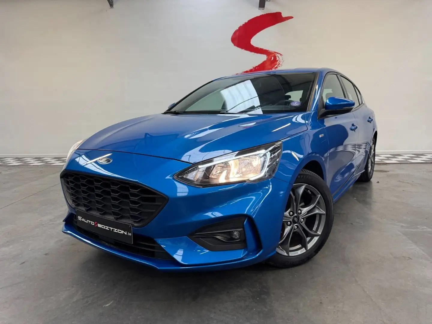 Ford Focus Focus 1.0 EcoBoost ST-Line // 1ÈRE MAIN Bleu - 1