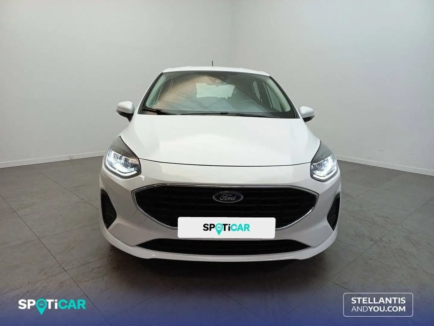 Ford Fiesta 1.0 EcoBoost Trend 100 Blanc - 2