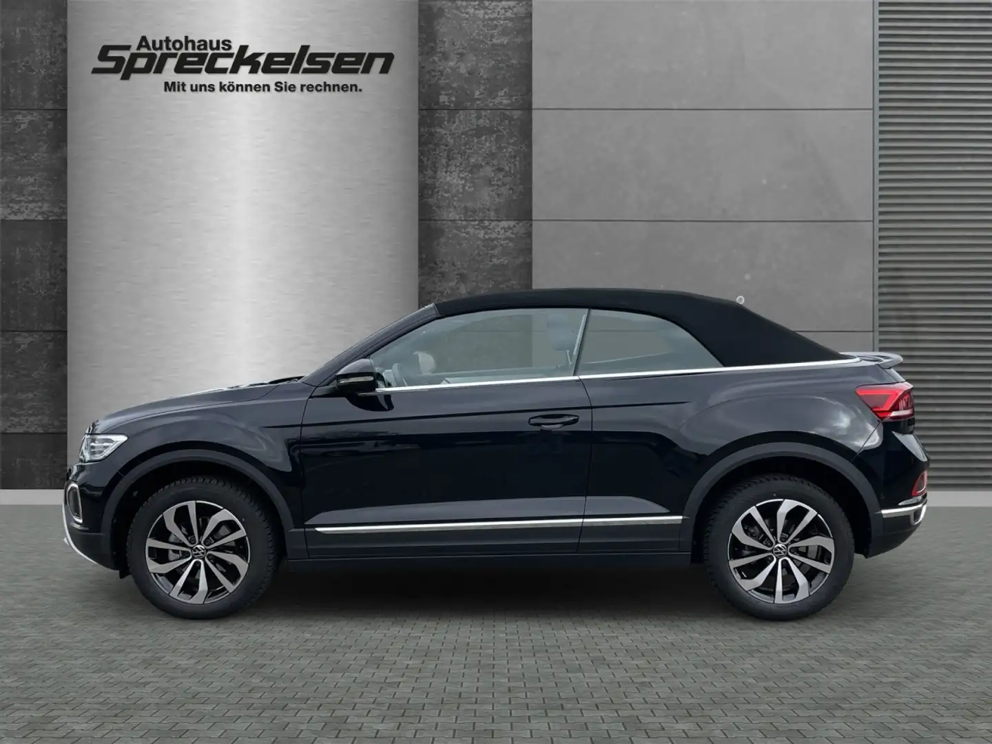 Volkswagen T-Roc Cabriolet 1.0 TSI Style++AHK++Klma++Sitzheizung++ Negro - 2