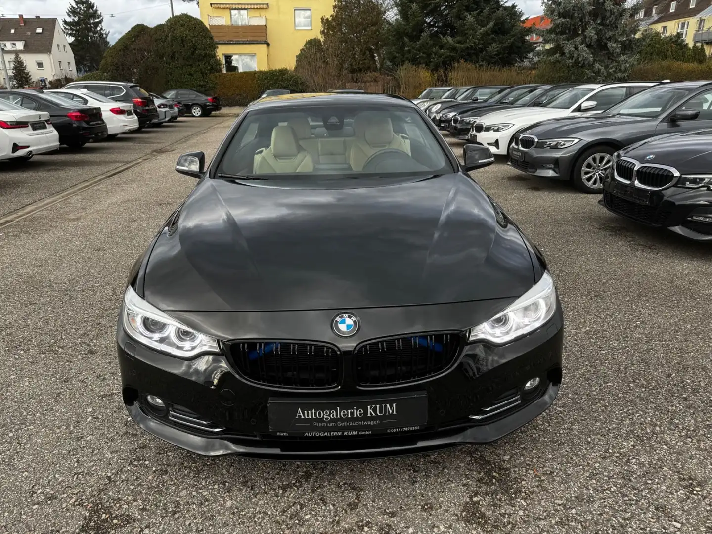 BMW 428 i Cabrio Aut Luxury Line|B-XENON|LEDER|KAMERA Czarny - 2