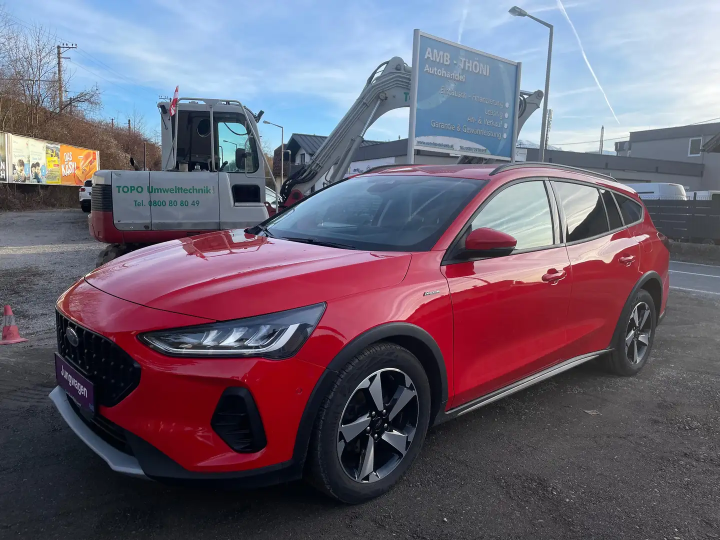 Ford Focus 1.5L EcoBlue Active,* LED, Kamera, Navi,...* Rot - 1