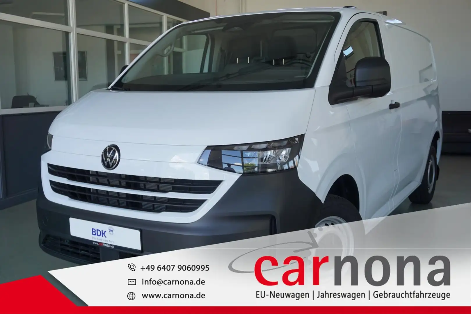 Volkswagen Transporter T7 2.0 TDI*KR*110KW*LED*AHK* Weiß - 1