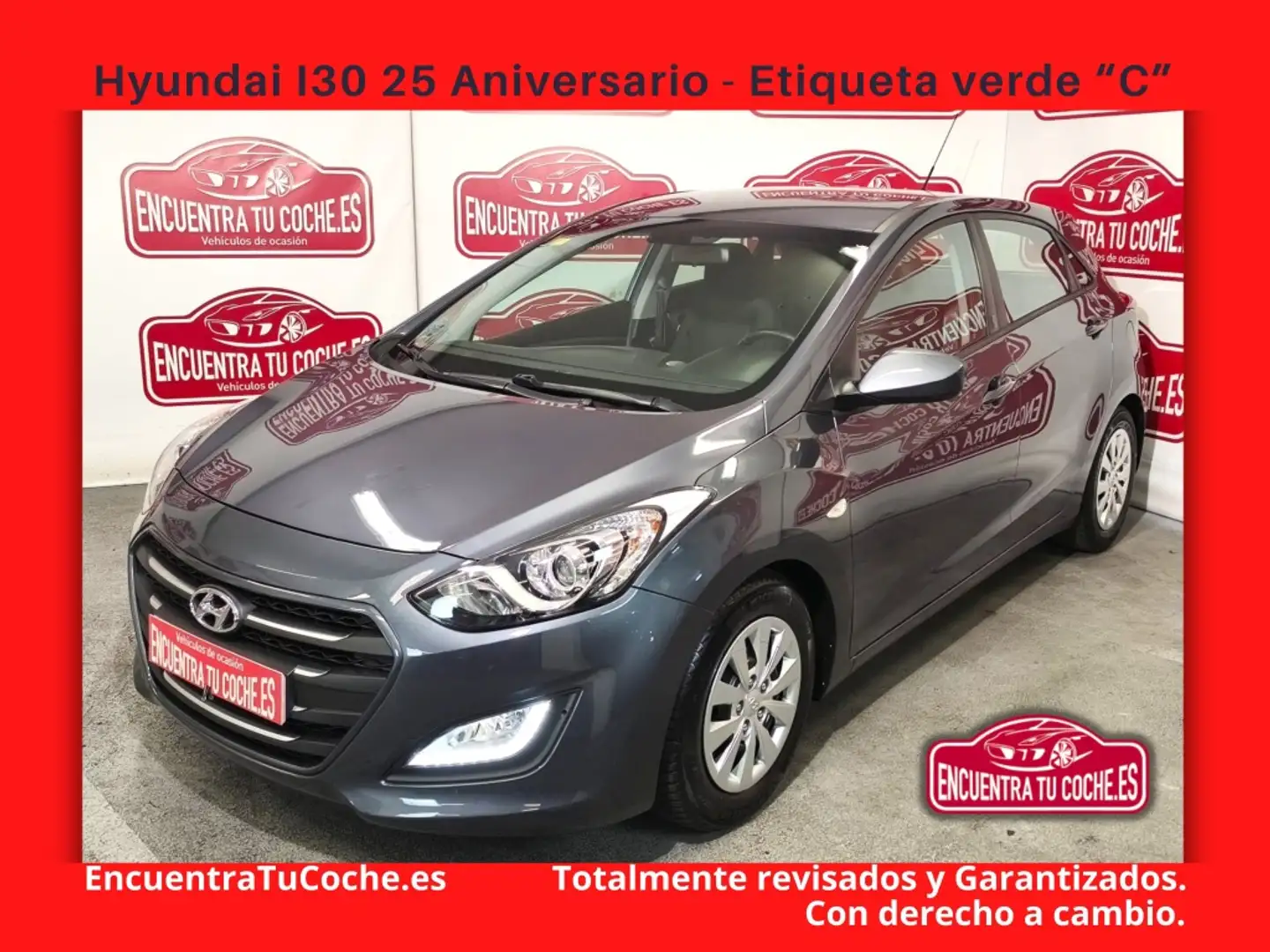 Hyundai i30 1.4 MPI BD 25 Aniversario 100 Gris - 1