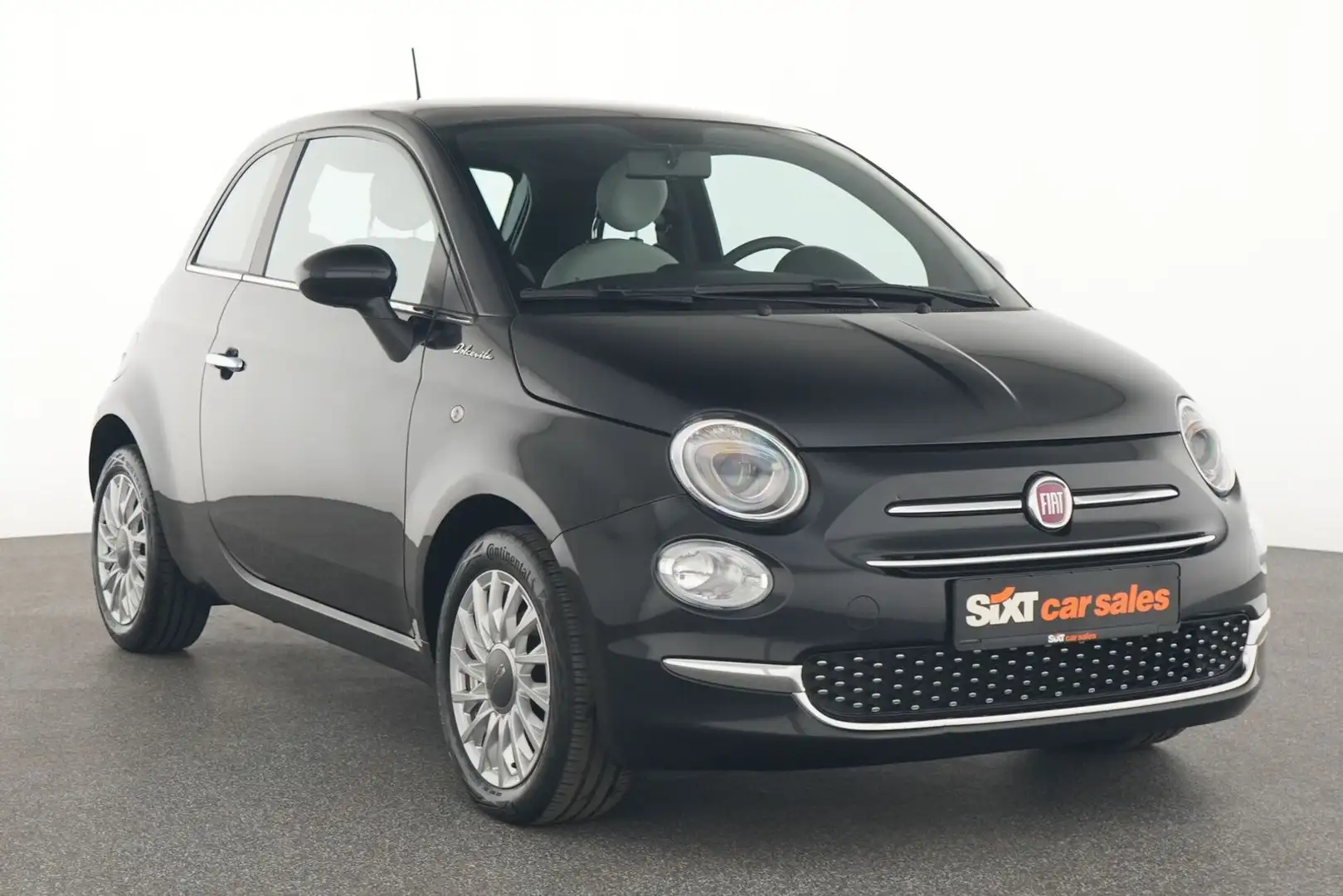 Fiat 500 1.0 Dolcevita PANO|DAB+|CarPlay|Temp.|15"Alu Чёрный - 1
