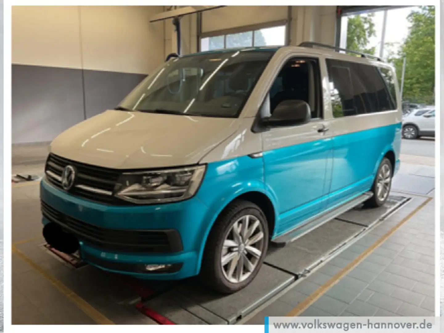 Volkswagen T6 Multivan 2.0 TDI DSG Trendline Navi AHK STHZG Weiß - 1
