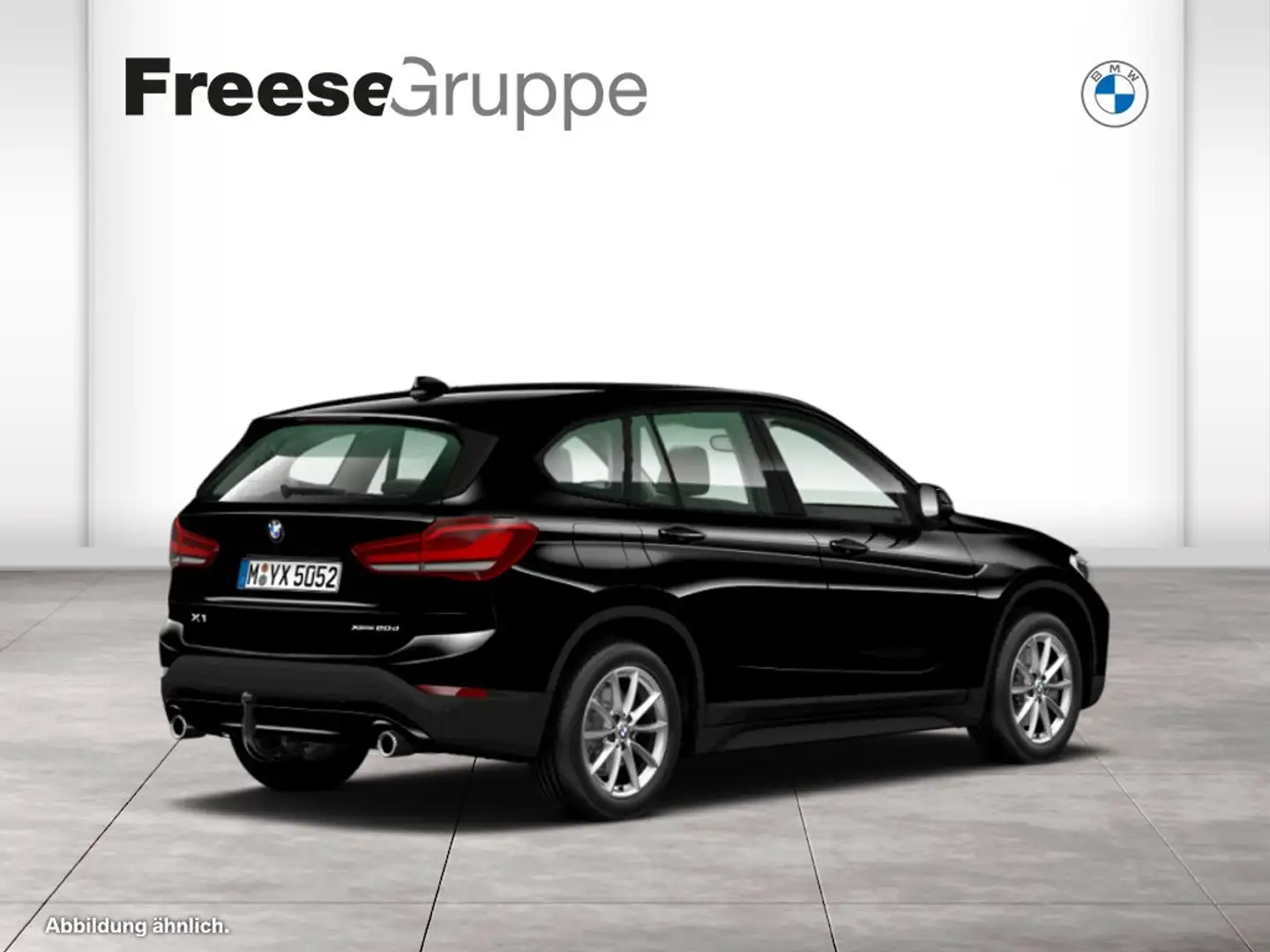 BMW X1 xDrive20d DAB LED AHK Klimaaut. PDC Schwarz - 2
