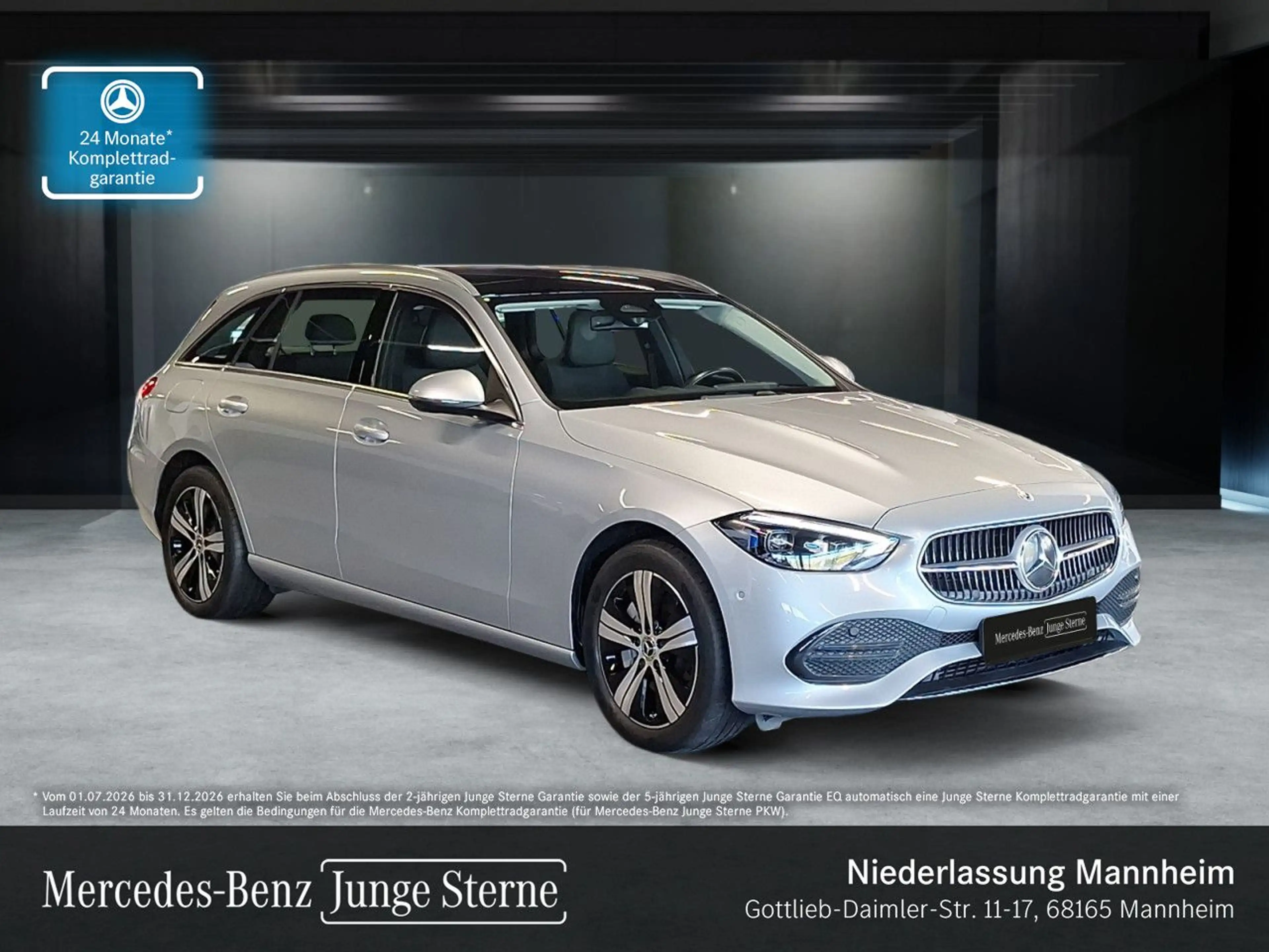 Mercedes-Benz C 300 e T AVANTG+PANO+AHK+KAMERA+TOTW+KEYLESS+9G