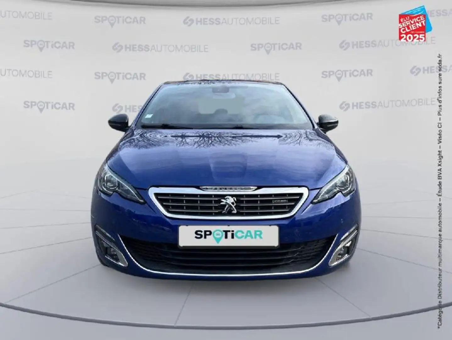 Peugeot 308 1.2 PureTech 130ch S\u0026S GT Line EAT6 Bleu - 2