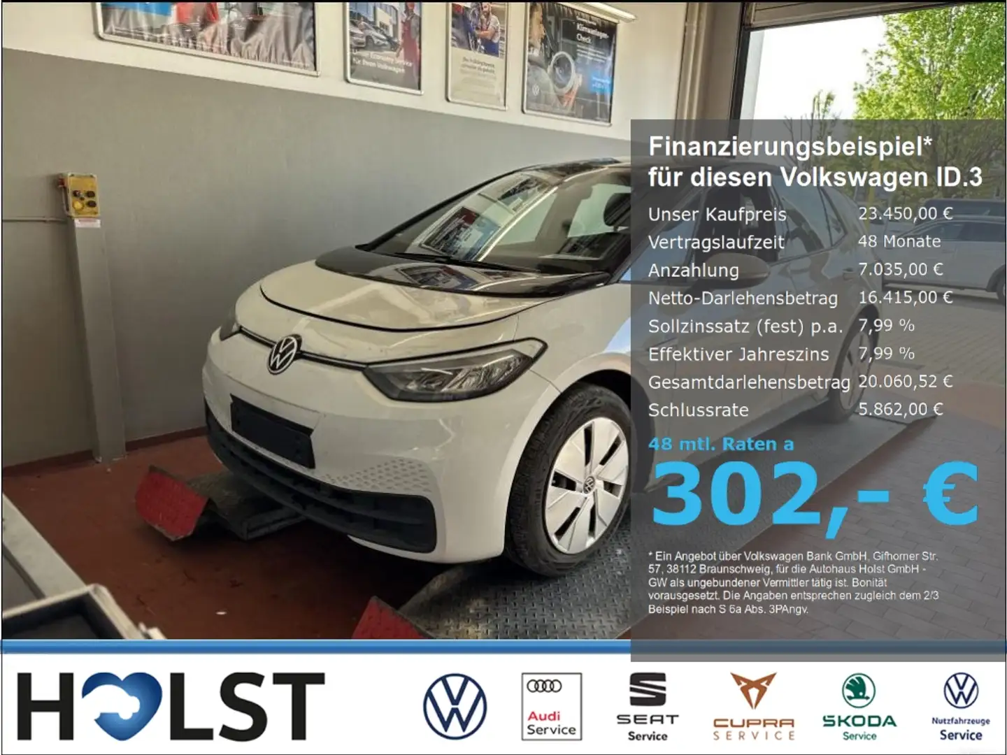 Volkswagen ID.3 Pro Navi Klimaautom Keyless PDC Weiß - 1