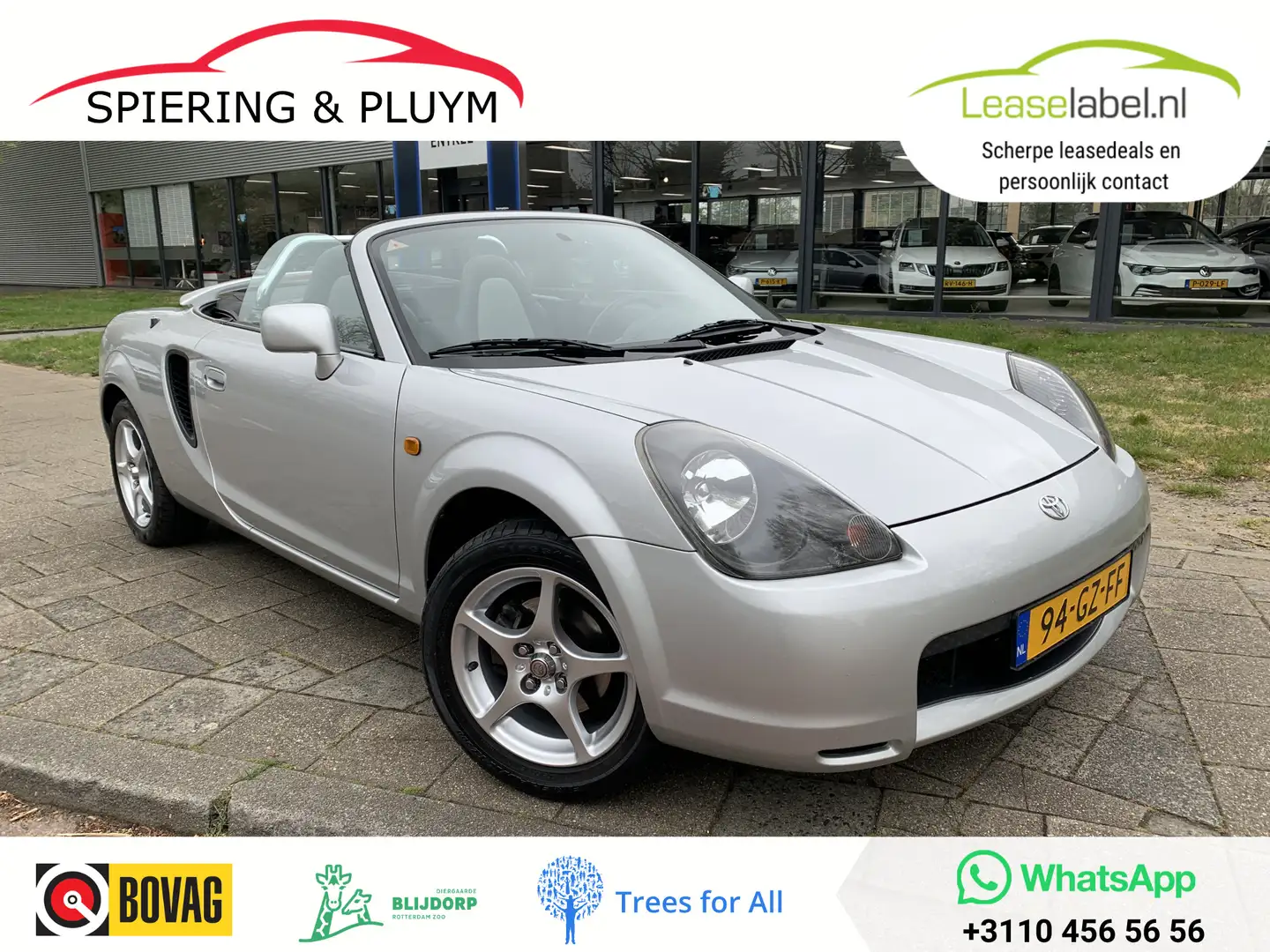 Toyota MR 2 1.8-16v VVT-i  | Originele km stand | NL auto! Gri - 1