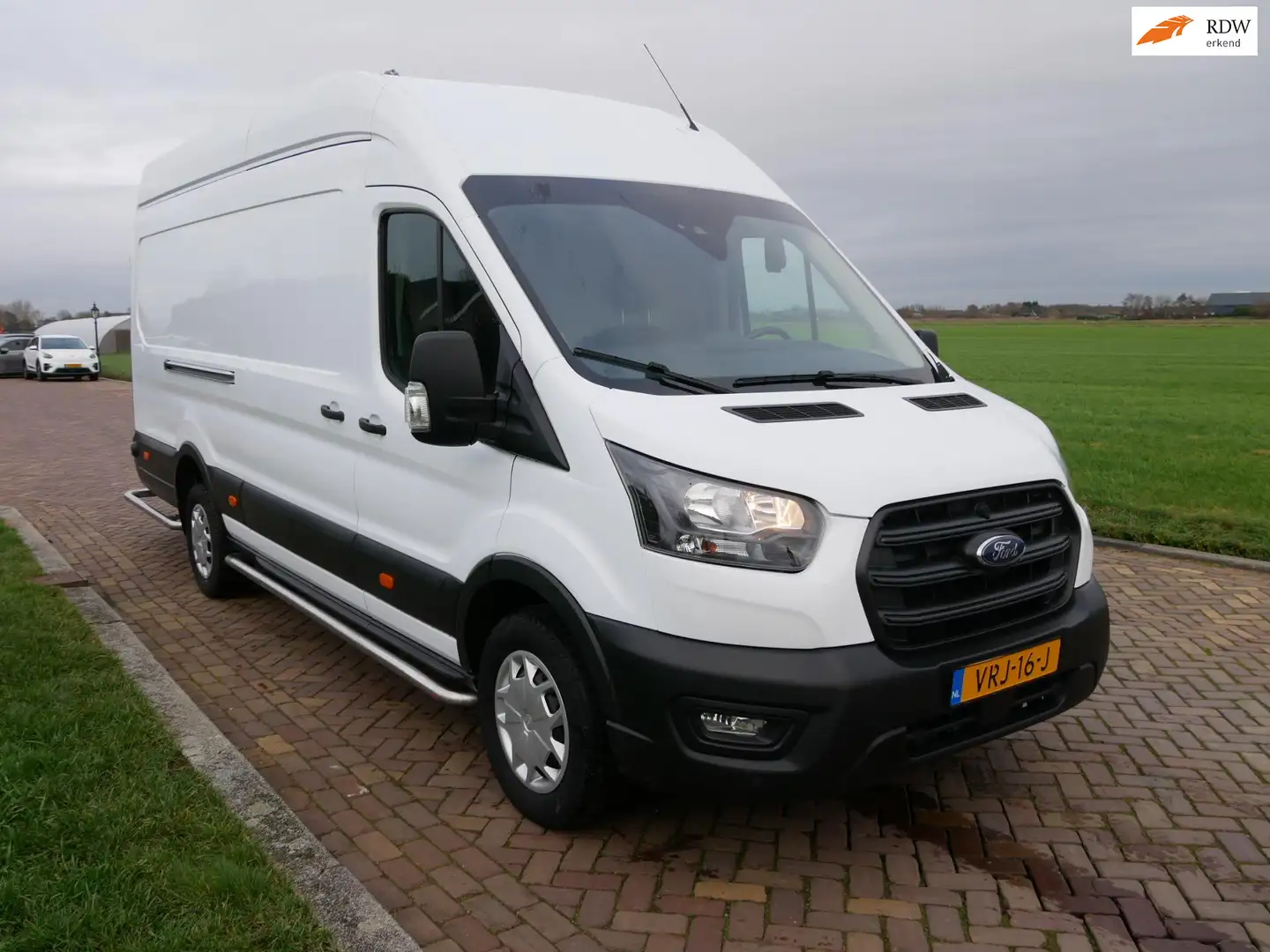 Ford Transit 350 2.0 TDCI L4H3 RWD 125kW AUT. AC ** 10999 EX BT Wit - 1