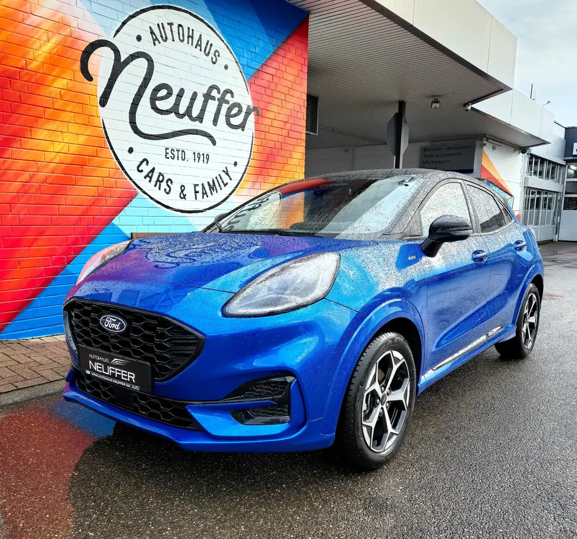 Ford Puma Hybrid ST-Line X /KeyFree-System/Winterpaket Blau - 1