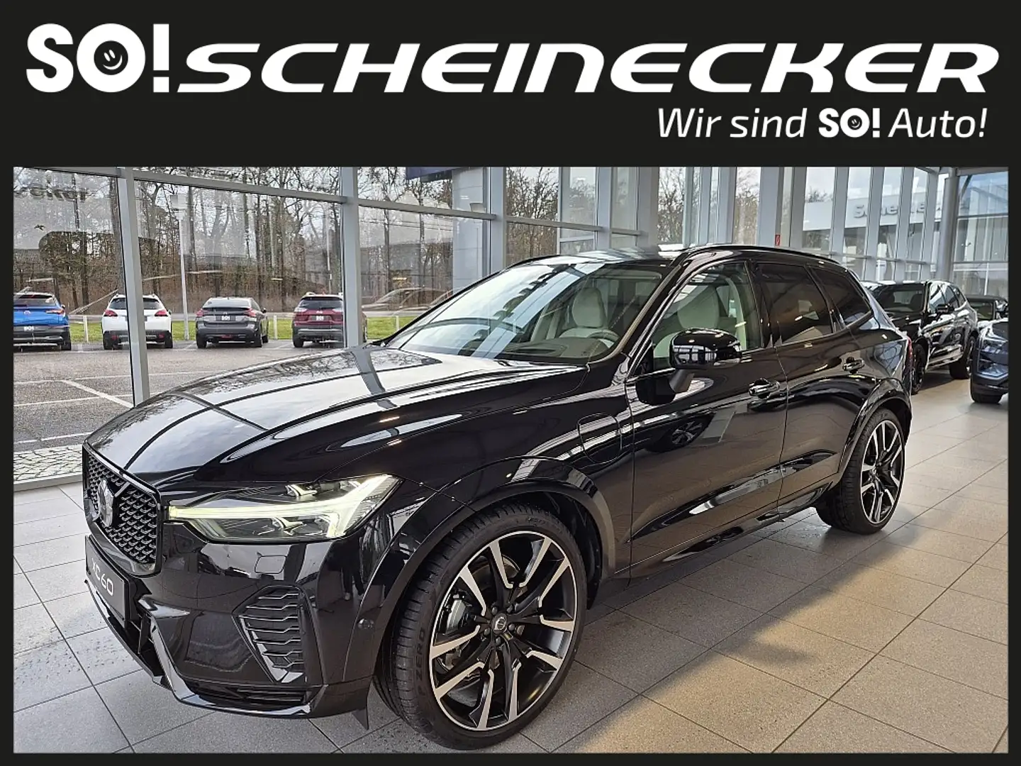 Volvo XC60 T6 AWD PHEV Ultra Dark Aut. Schwarz - 2
