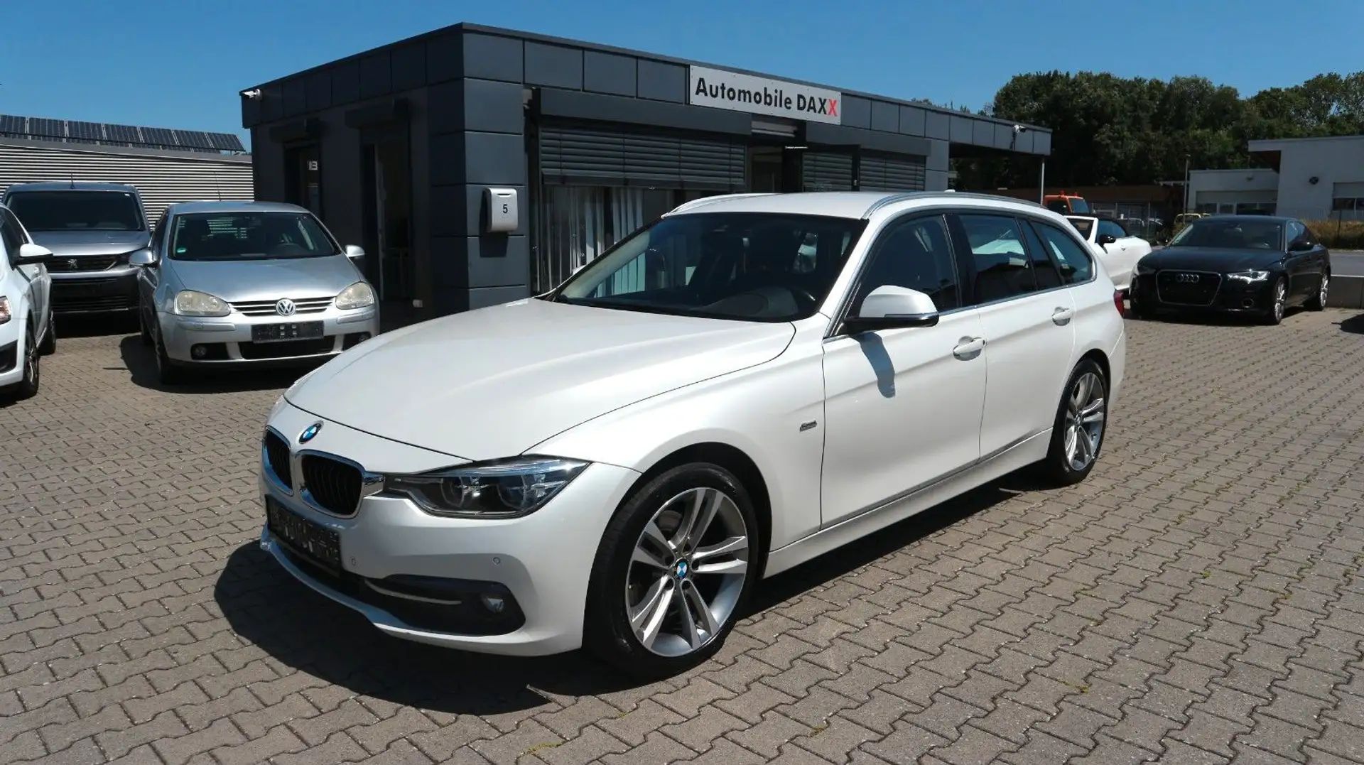 BMW 320 3 Touring 320 d Sport Line*Head-Up*Navi* Bianco - 1