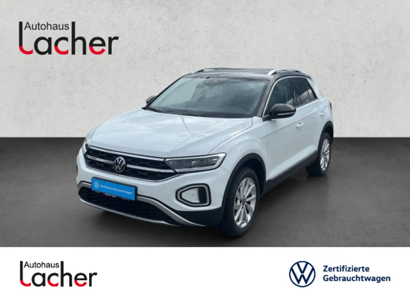 Volkswagen T-Roc Style 1.5 TSI DSG Blanc - 1