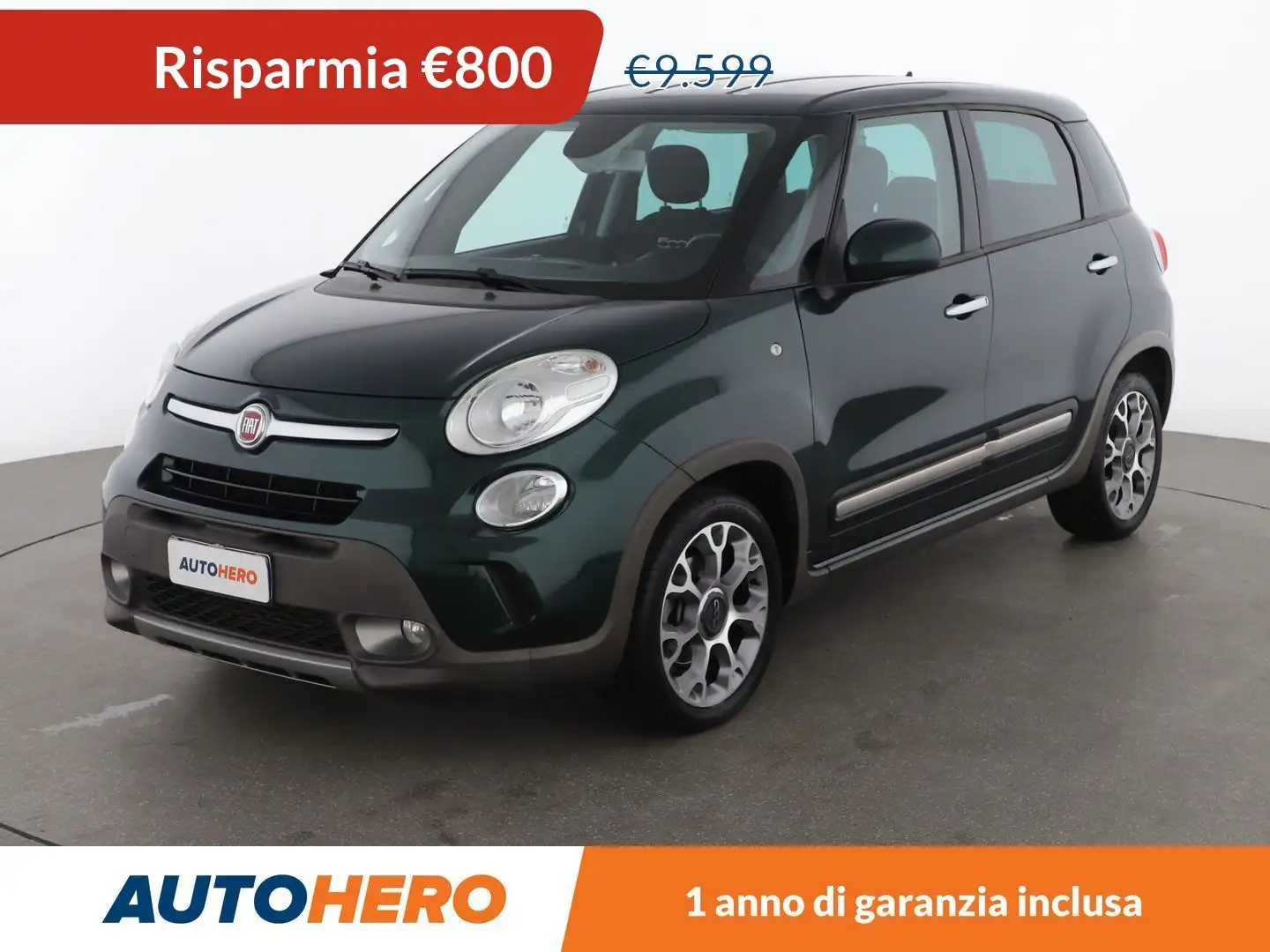 Fiat 500L 1.3 JTD Trekking 85 CV Vert - 1