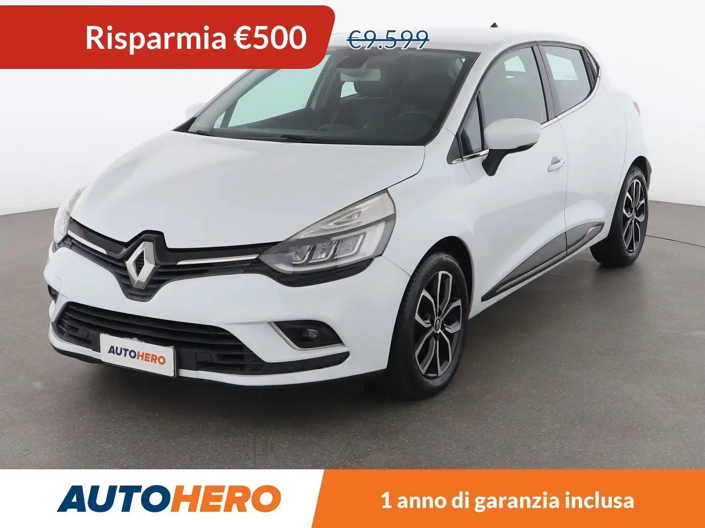 Renault Clio 1.5 dCi Energy Intens 90 CV Bílá - 1