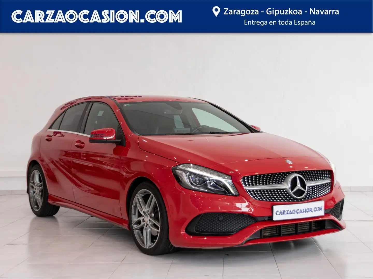 Mercedes-Benz A 200 200d Rojo - 1