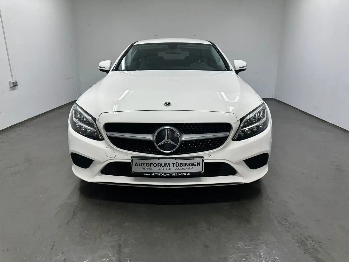 Mercedes-Benz C 220 d COUPE Autom. *TEMPO*SH*LED*KAMERA*NAVI* Weiß - 2