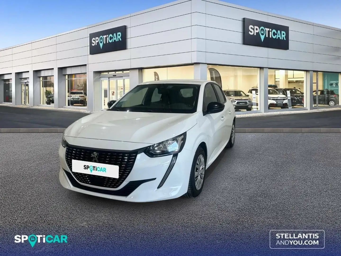 Peugeot 208 1.6 BlueHDi Active 100 Weiß - 1