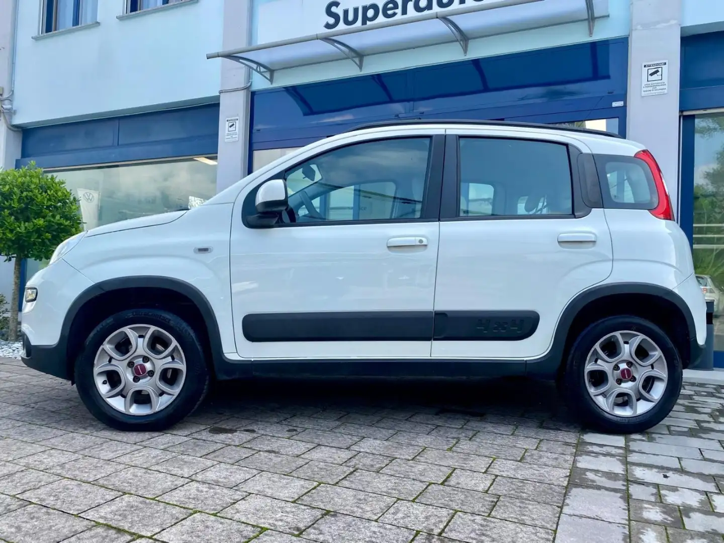 Fiat Panda 1.3 MJT 4x4 *SENSORI POSTERIORI*AUTOBLOCCANTE* Blanco - 2