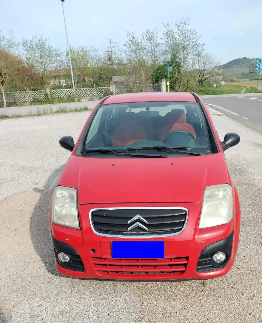 Citroen C2 C2 1.1 Vtr Piros - 1