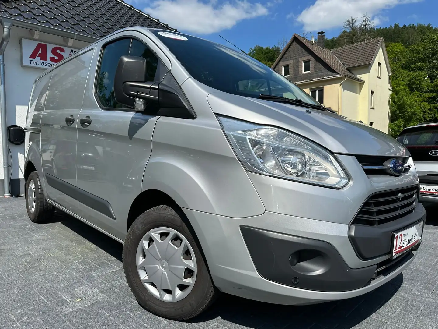 Ford Transit Custom 2.0 TDCI+1.HAND+NAVI+KLIMA+6 GANG+PDC+SHZ Argent - 2