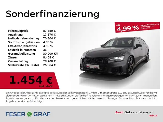 Audi S6 Avant TDI quattro AHK/ B&O/ Panorama Head-up-Displ