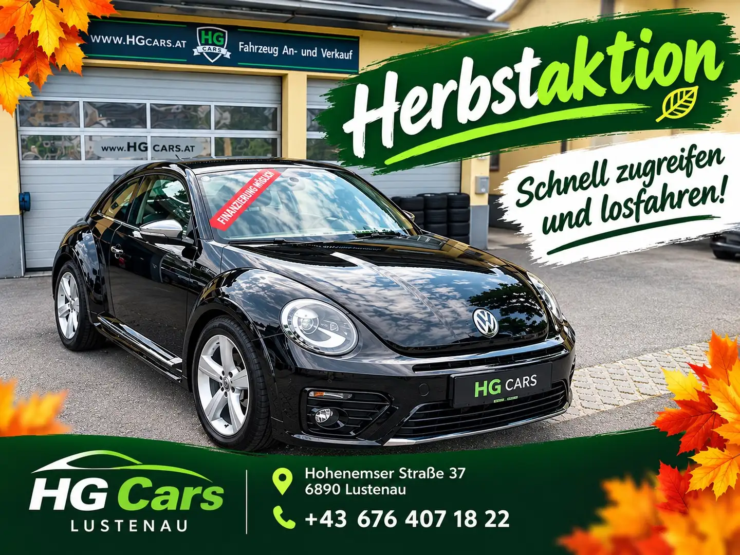 Volkswagen Beetle R-Line*DSG*Ambiente*Xenon*PDC* Schwarz - 1