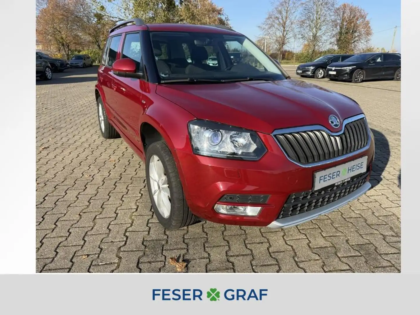 Skoda Yeti 1.4 TSI DSG Drive Bi-Xenon*DSG*DAB+*SHZ*LM*PDC* Червоний - 1
