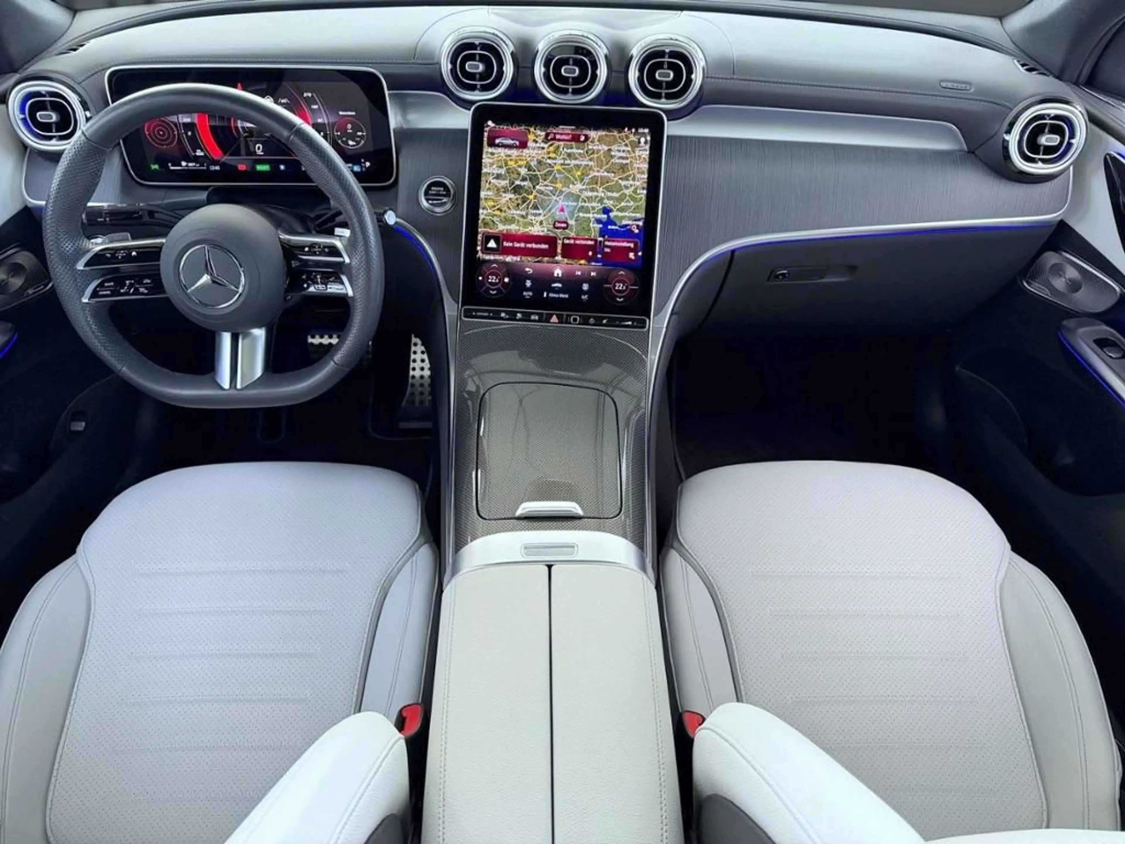Mercedes-Benz GLC 300 de 4M Coupé AMG, Pano, grey,Burm3D,DISTR — photo 2