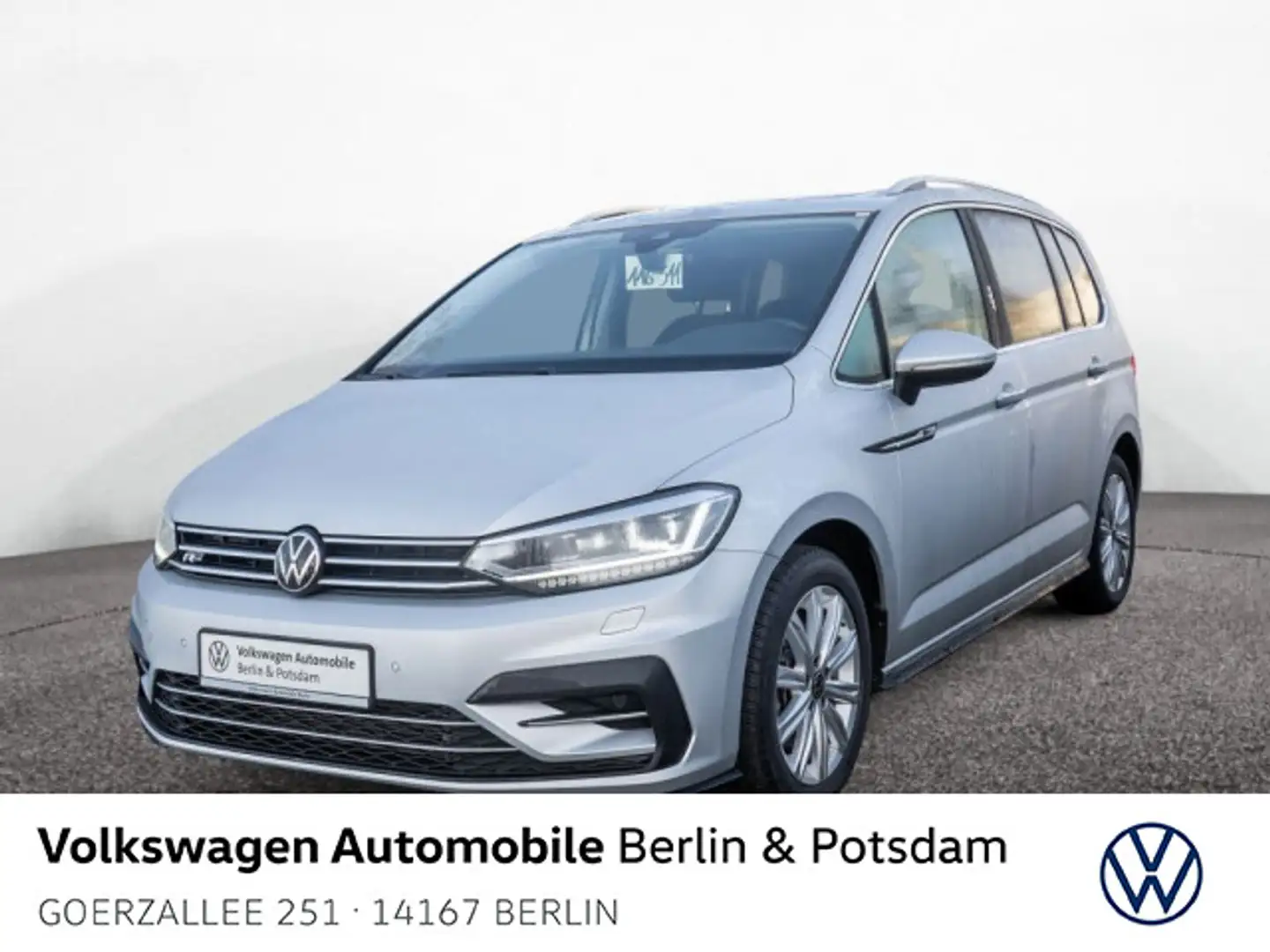 Volkswagen Touran 1.5 TSI DSG Highline Navi P-Dach SHZ PDC Silber - 1