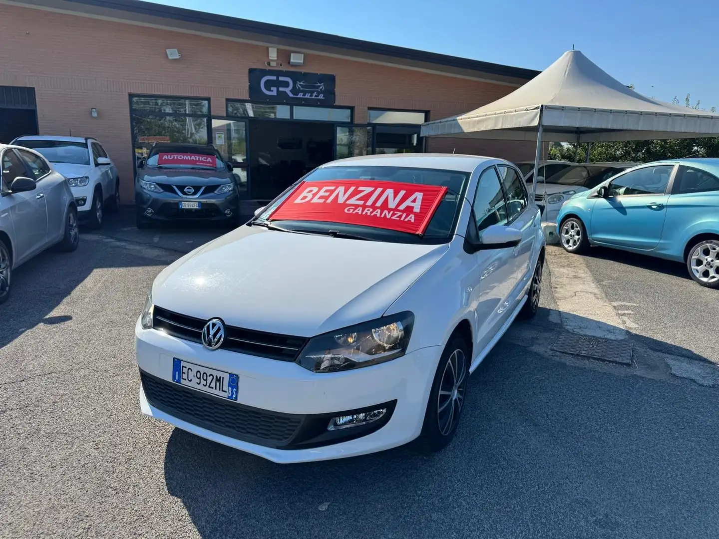 Volkswagen Polo Polo V 2009 5p 1.2 Comfortline 70cv Blanc - 1