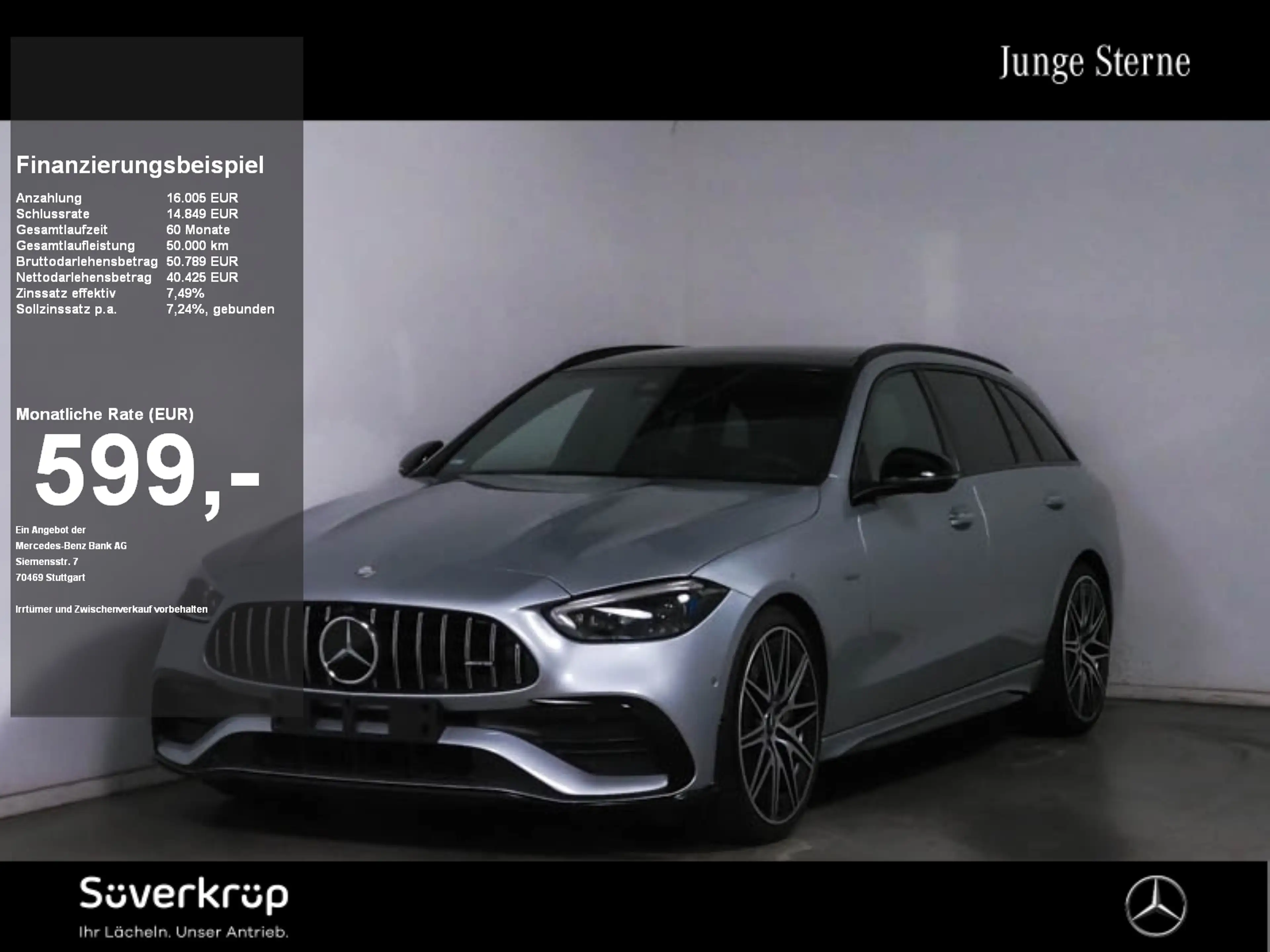 Mercedes-Benz C 43 AMG C 43 T AMG 4M , AMG BURM NIGHT MEMO 360 AHK PANO