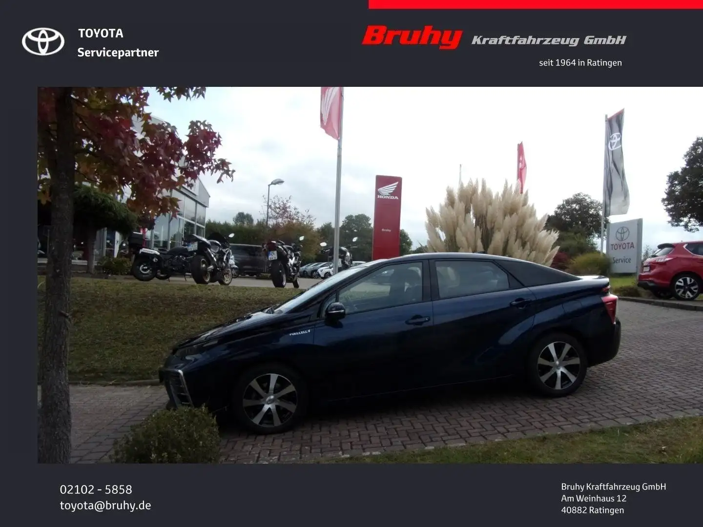 Toyota Mirai PDC V+H JBL Navi Kamera Bleu - 1