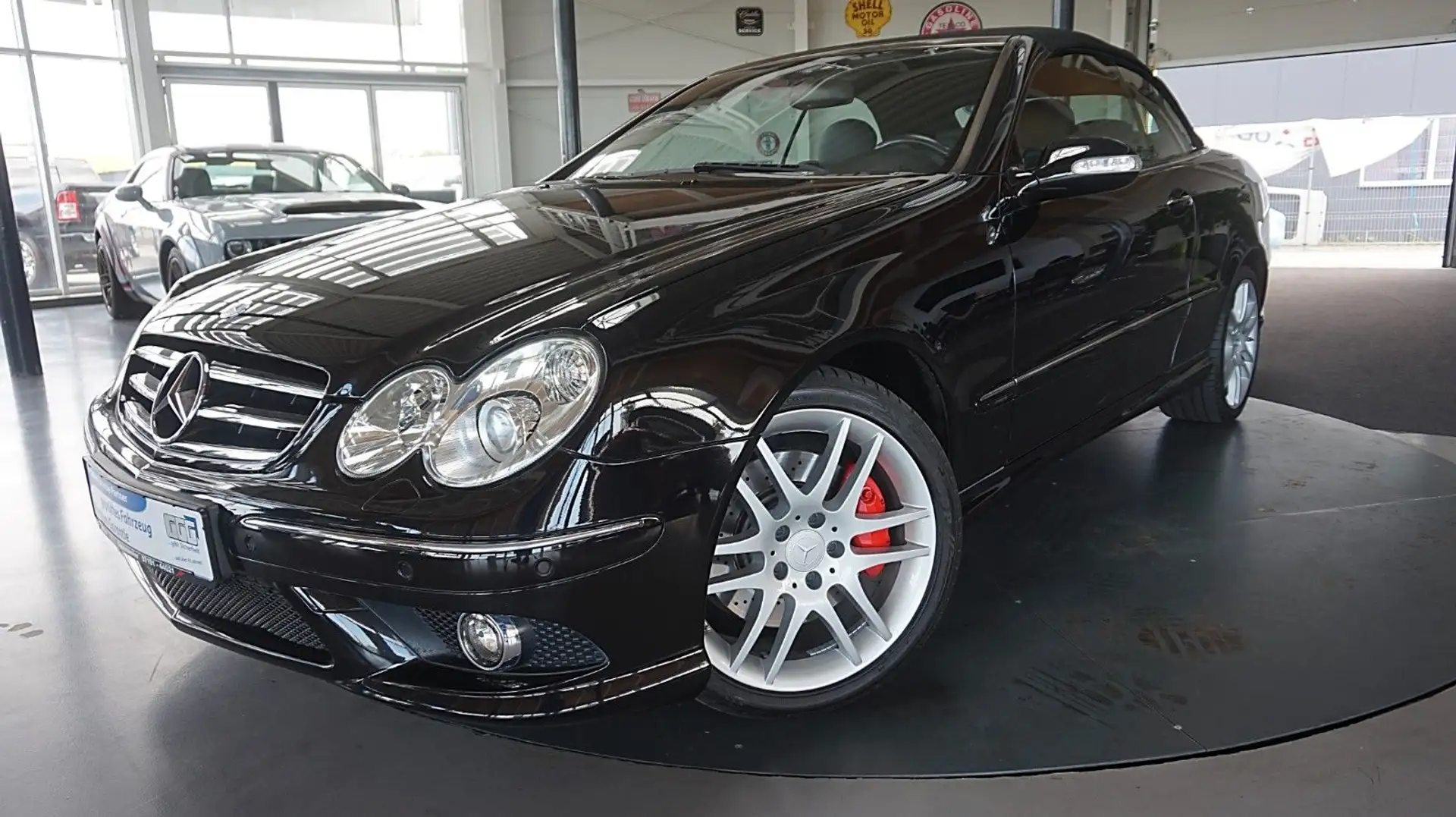 Mercedes-Benz CLK 200 Cabrio Avantgard*Navi*Leder*Alu18*Tempo* Černá - 1