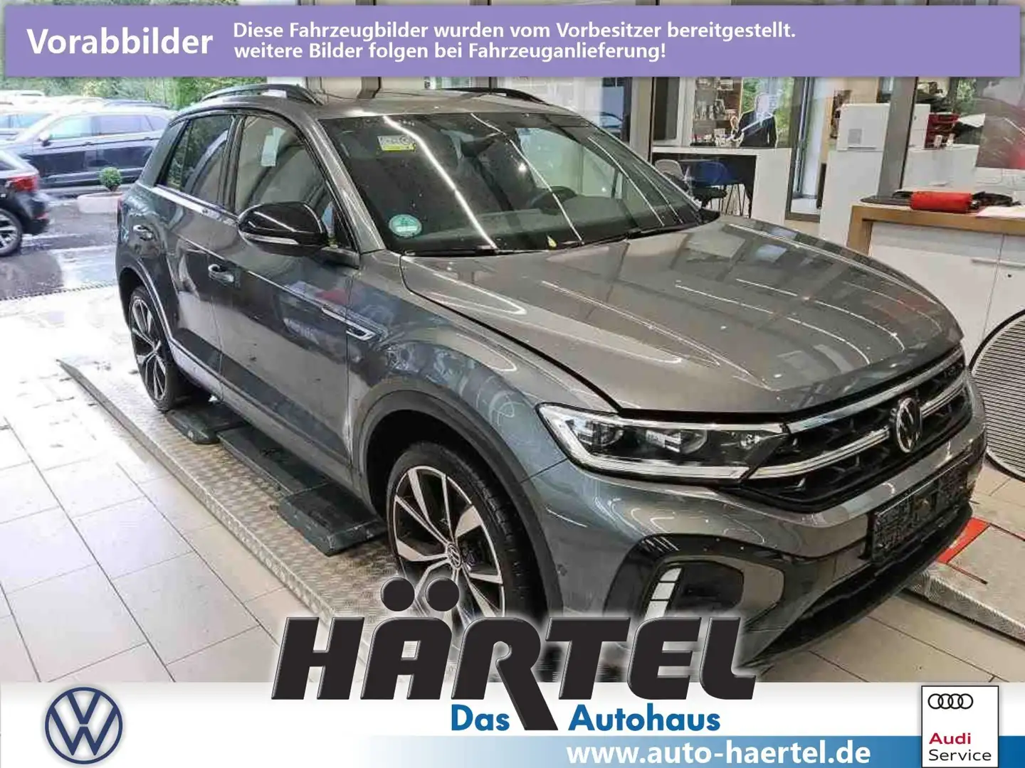 Volkswagen T-Roc R-LINE BLACK STYLE 4MOTION 2.0 TSI DSG Navi Grau - 1