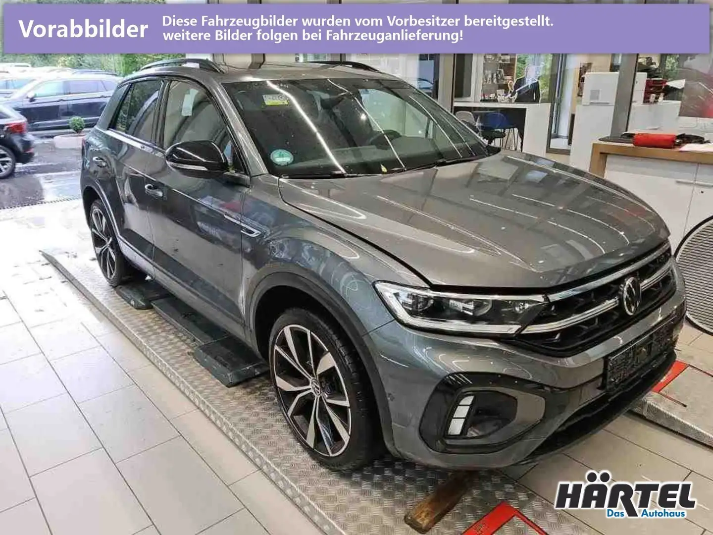Volkswagen T-Roc R-LINE BLACK STYLE 4MOTION 2.0 TSI DSG Navi Grau - 2