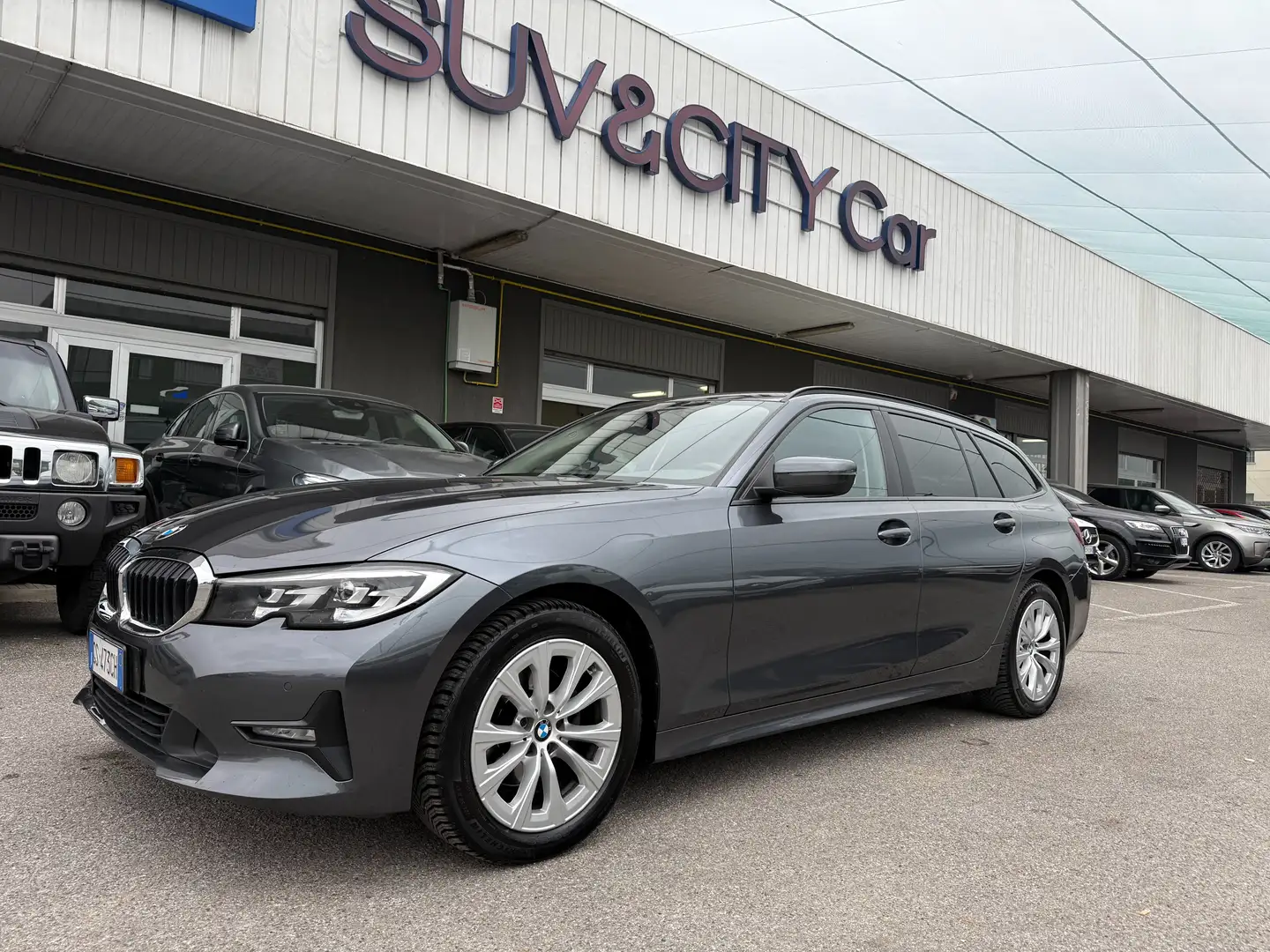 BMW 320 Serie 3 320d Touring mhev 48V xdrive Gris - 1