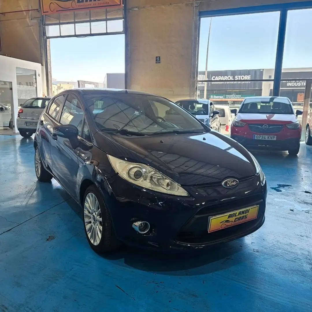 Ford Fiesta 1.4 Titanium Aut. Azul - 2