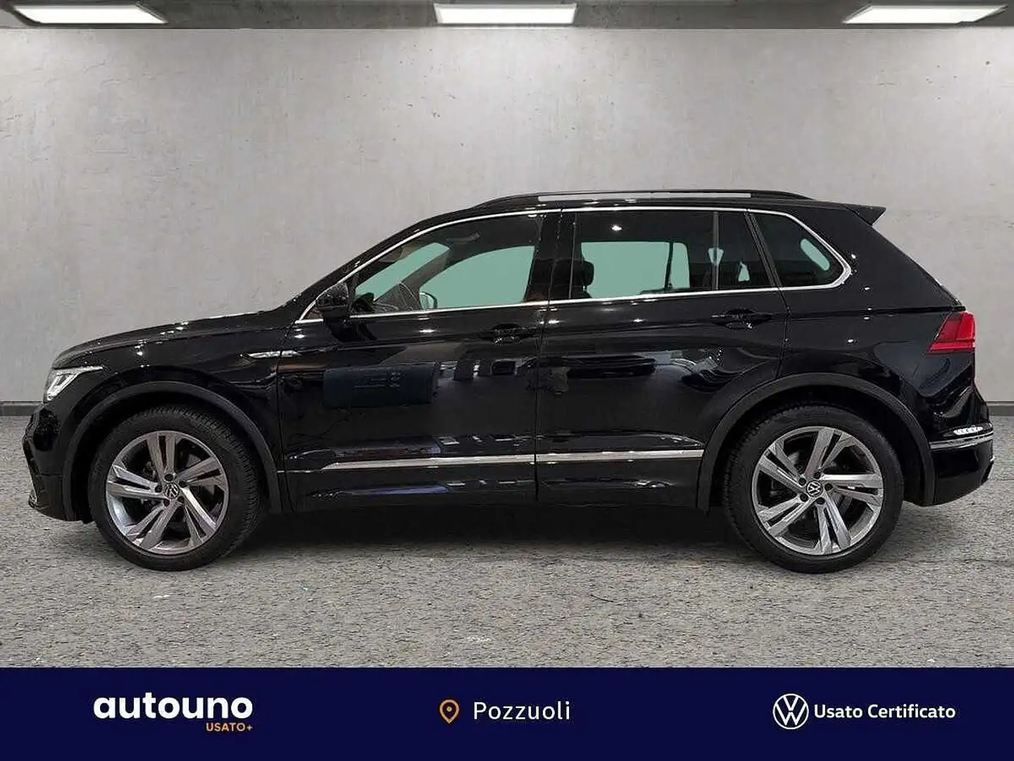 Volkswagen Tiguan II 2021 Tiguan 2.0 tdi scr R-Line 4motion 150cv ds Noir - 2