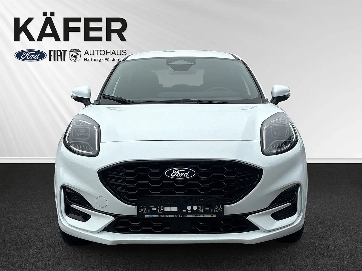 Ford Puma 1,0 EcoBoost Hybrid ST-Line Weiß - 2