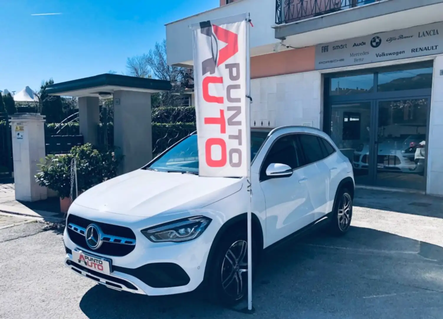 Mercedes-Benz GLA 200 d Automatic TETTO -TELECAMERA PELLE 40MILAKM Blanc - 2