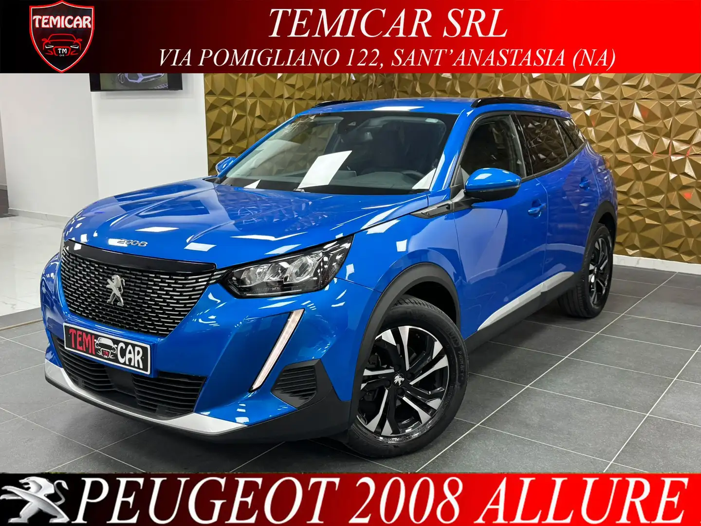 Peugeot 2008 2008 1.2 puretech Allure Pack s Blu/Azzurro - 1