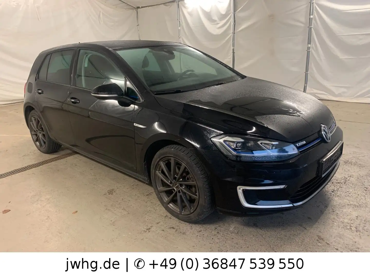 Volkswagen Golf e-Golf LED+ DigTacho FahrAss+ Wärmepumpe Schwarz - 2