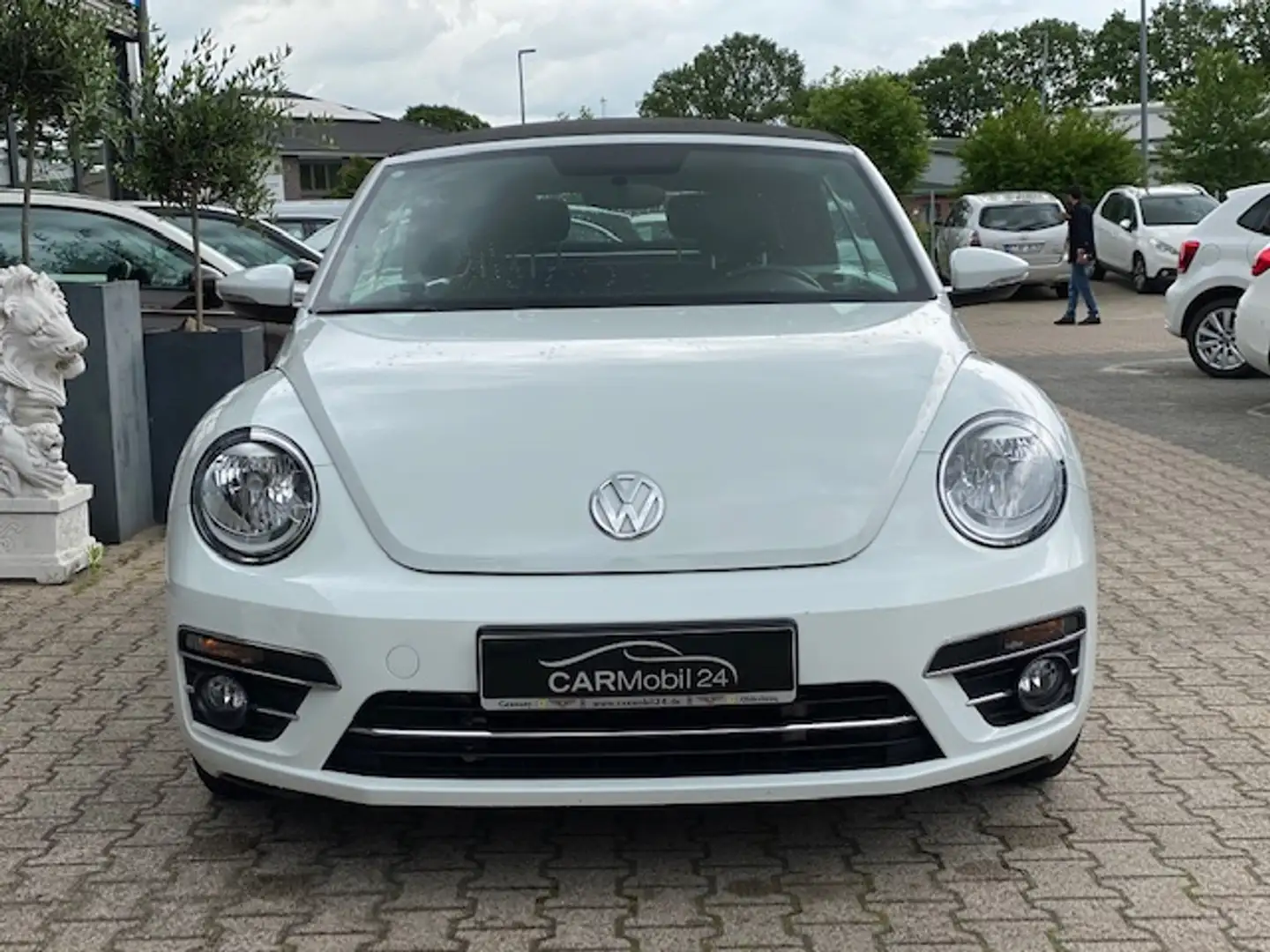 Volkswagen Beetle 1,2 TSI Design BMT Cabriolet*1-HD*SHZ*Klima*Temp* Weiß - 2