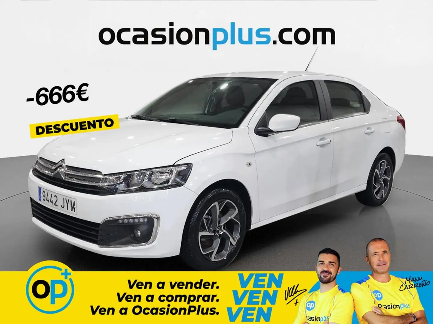 Citroen C-Elysée 1.2 PureTech Shine 82 Blanco - 1