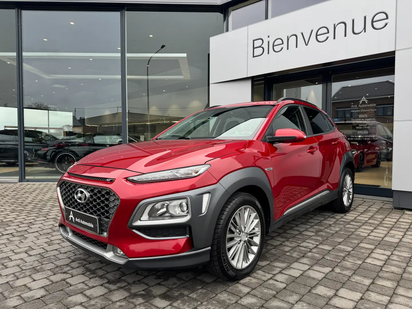Hyundai KONA 1.0 T-GDi*KRELL*CARPLAY*CAMERA*GARANTIE 12 MOIS* Rood - 1